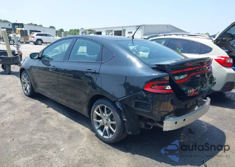 2015 Dodge Dart Sxt из США, поврежденный, VIN 1C3CDFBB0FD111799